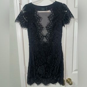 Brand New Storia lace little black dress in Medium.